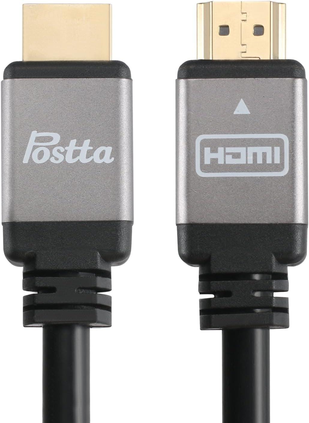 Postta HDMI Cable(30 Feet) HDMI 2.0V Support 4K 2160P,1080P,3D,Audio Return and Ethernet - 1 Pack(Grey)