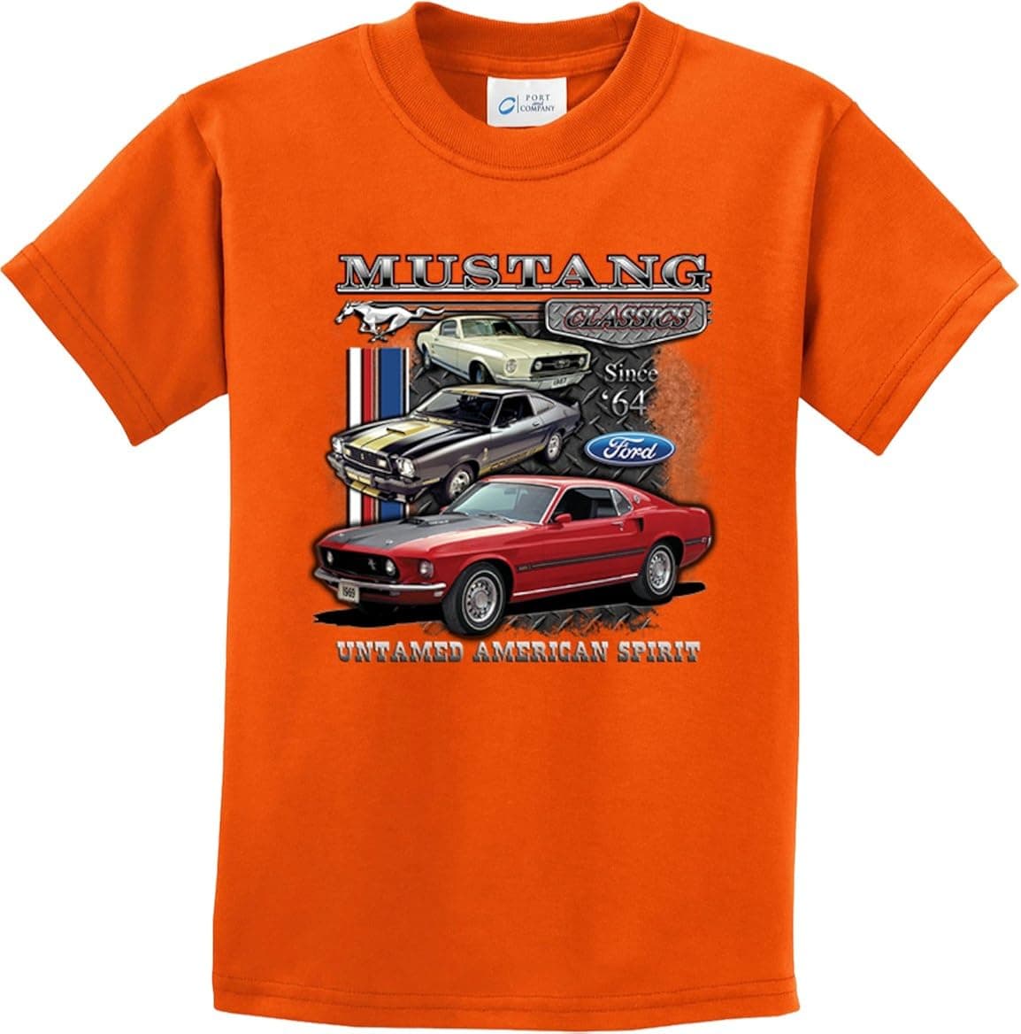 Buy Cool Shirts Kids Ford Tee Classic Mustangs Untamed Youth T-Shirt