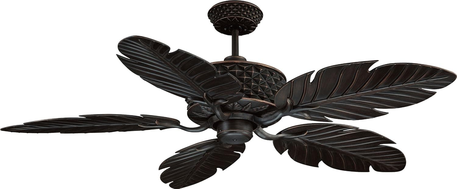Ellington PAP52ABZ5RCDI, Pineapple,Ceiling Fan, 52" Span, Aged Bronze Brushed