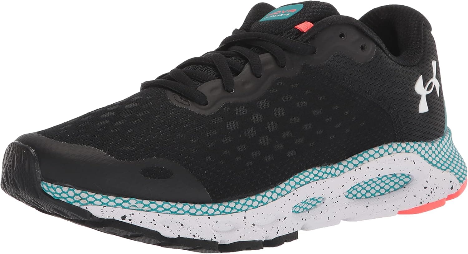 Under Armour Men's HOVR Infinite 3 Road Running Shoe, Black (005)/White, 11.5