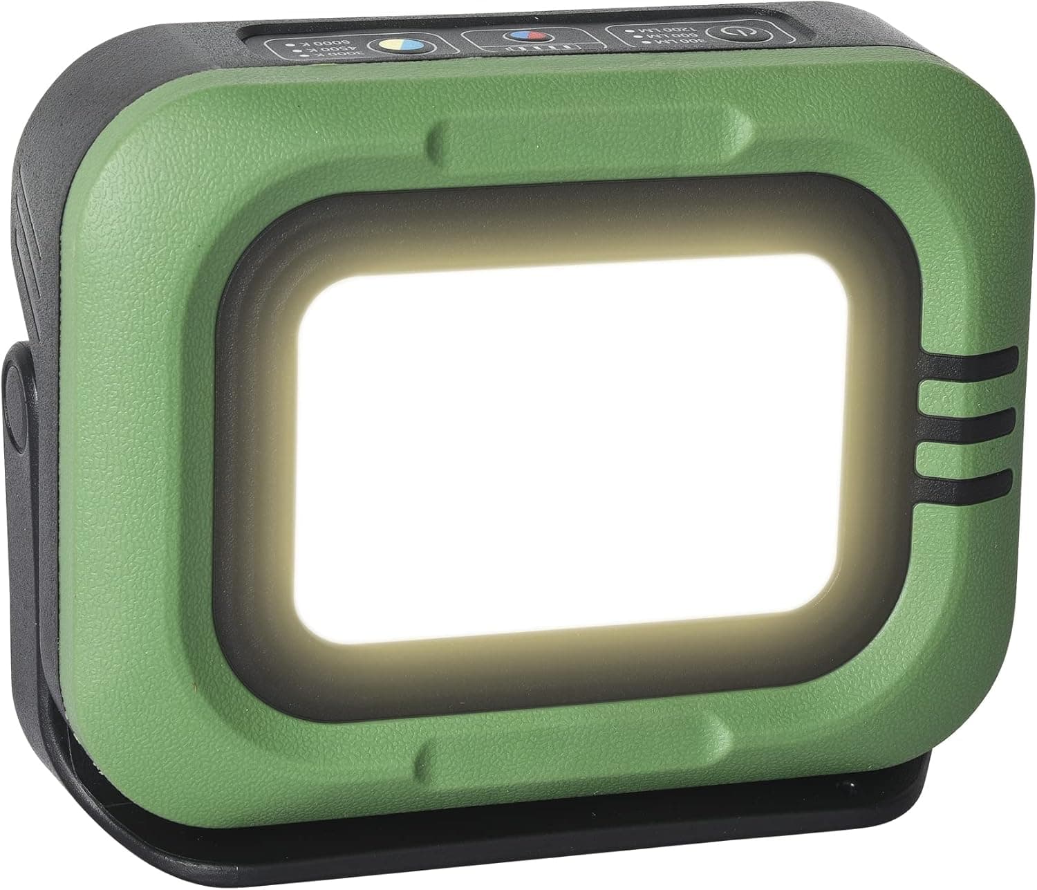 KUANGYE Modern Solar Lantern for Outdoor, 3000k/4500k/6000k LED Wilding Light for Camping, SJ-M3 USB & Solar Rechargeable Lanterns for Camping, Hiking, Emergency and Outdoor (Green)
