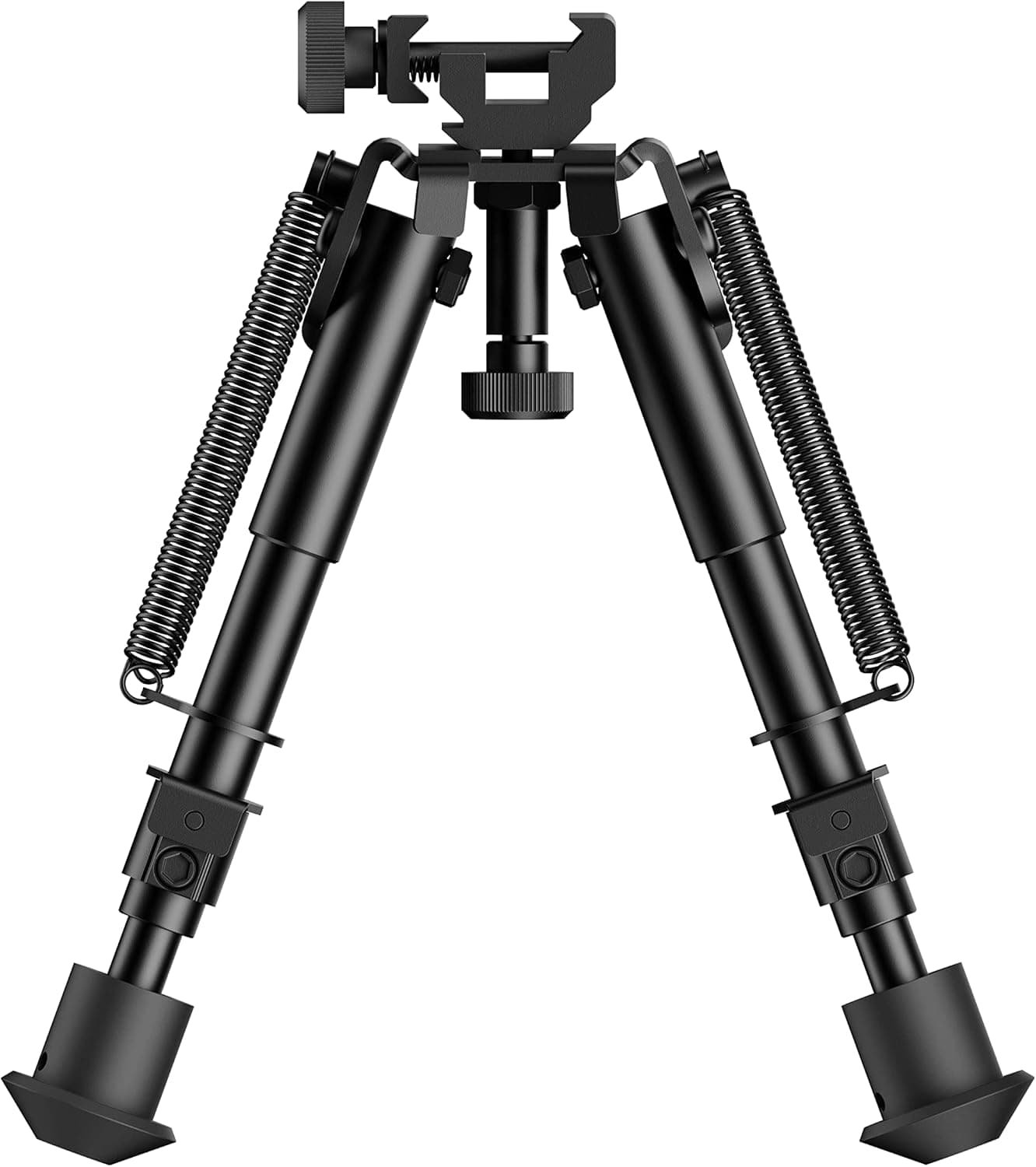 Theopot 6-9 Inches Picatinny Bipod Tactical Rifle Bipod with 360 Degree Swivel Picatinny Adapter