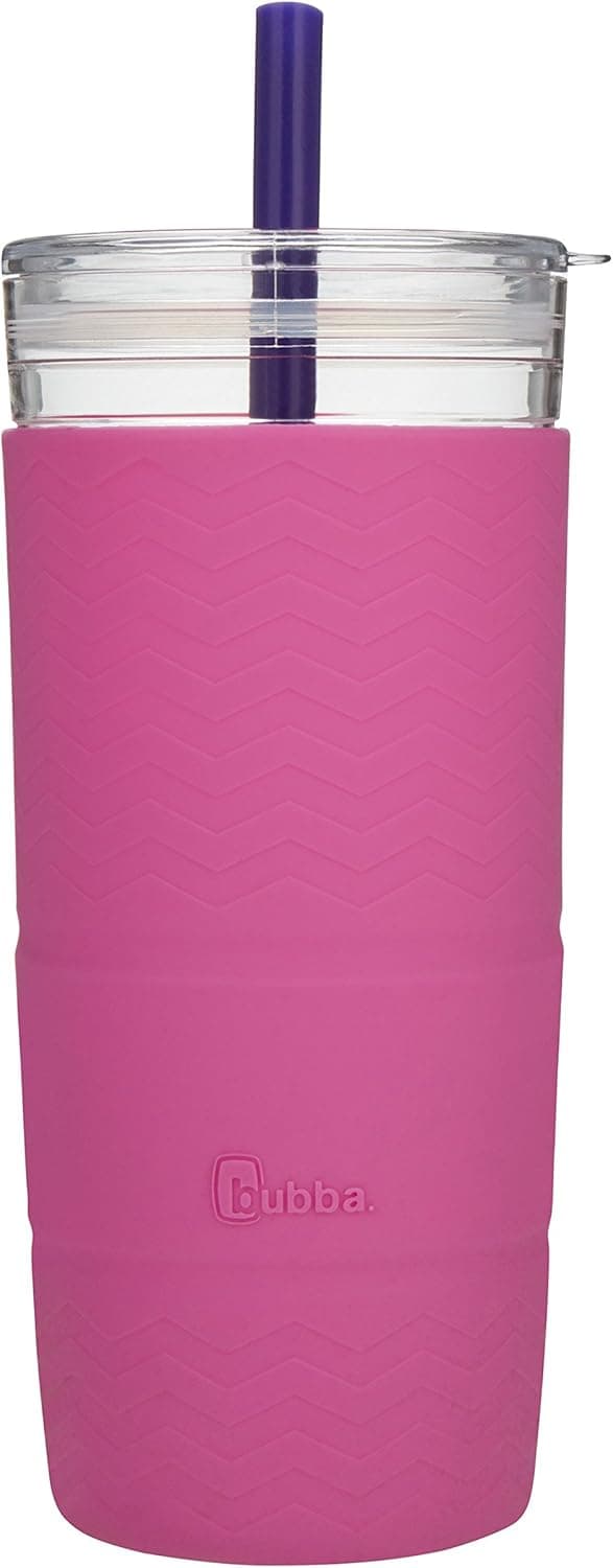 BubbaCapri Tumbler, 32 oz, Paradise Purple with Chevron