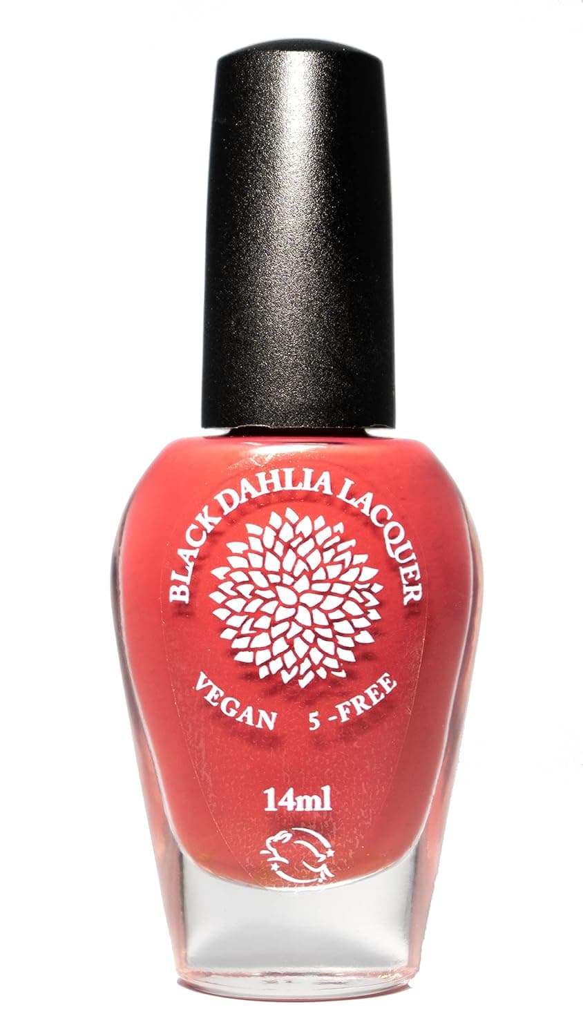 Matte Manga | Deep Brick Red Matte Creme Nail Polish | By Black Dahlia Lacquer