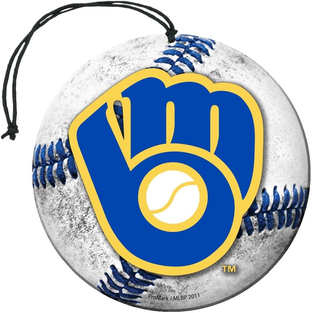 MLB - Milwaukee Brewers Air Freshener 3-pk