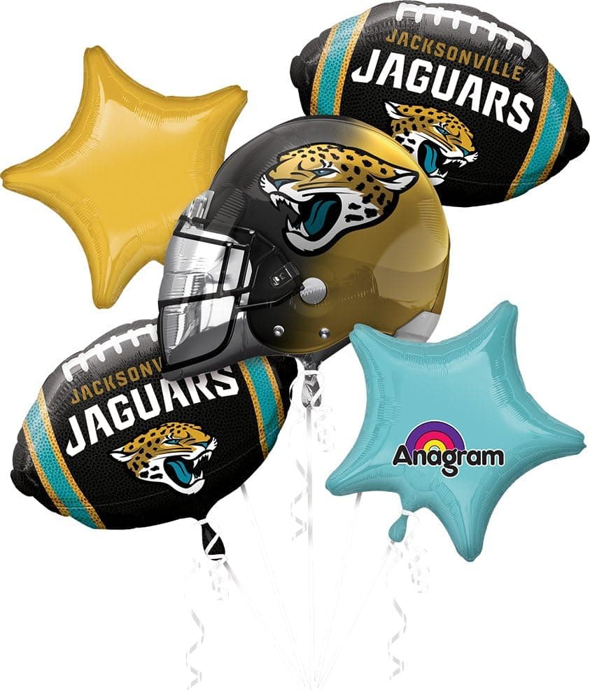 Anagram BOUQUET JAGUARS, One size, Multicolor,74592