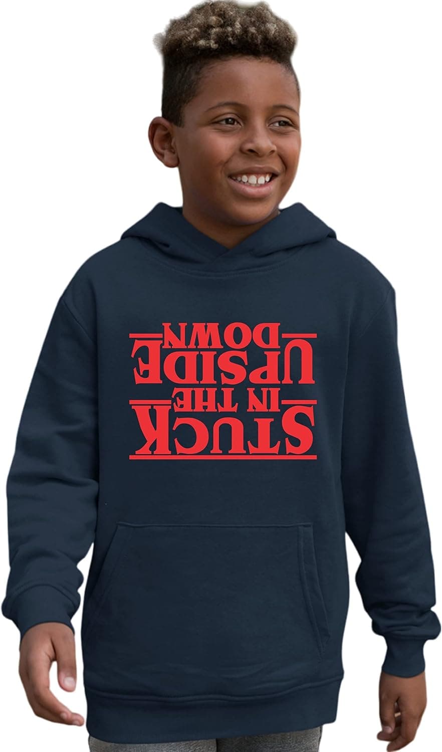Go All Out Stuck In The Upside Down Mens Women Youth Sweatshirt Hoodie