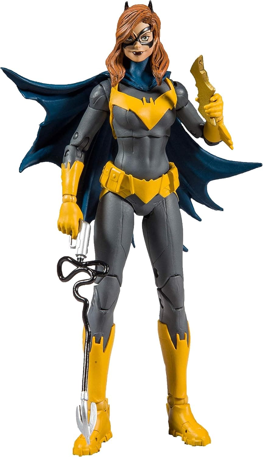 McFarlane Toys - DC Multiverse - Batgirl: Art of The Crime Action Figure with Build-A Rebirth Batmobile (Piece 1)