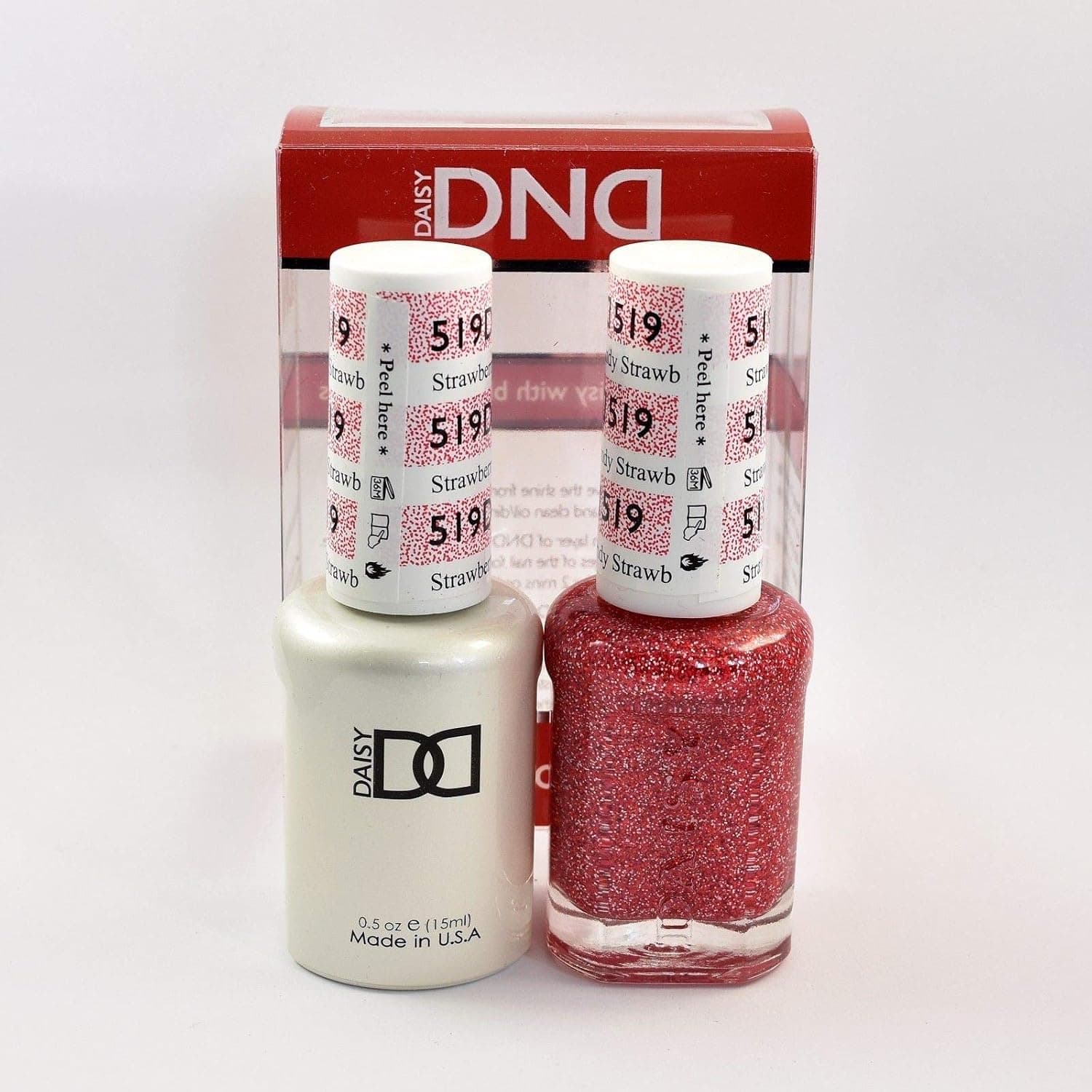 DND Gel & Matching Polish Set #519 - Stawberry Candy