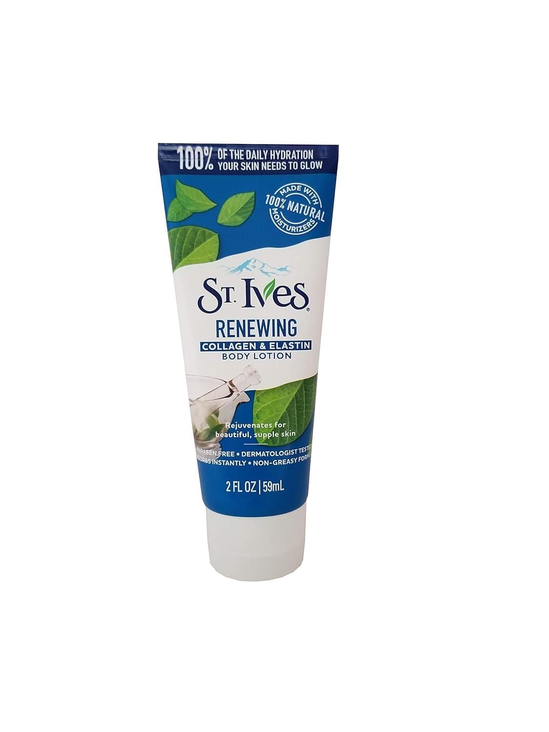 St Ives Collagen and Elastin Skin Renewing Moisture Body Lotion, Travel Size, 2 oz case of 24