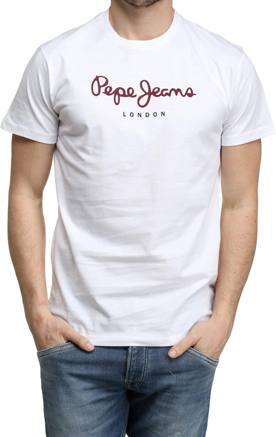 Pepe Jeans T-Shirt Eggo White for Man