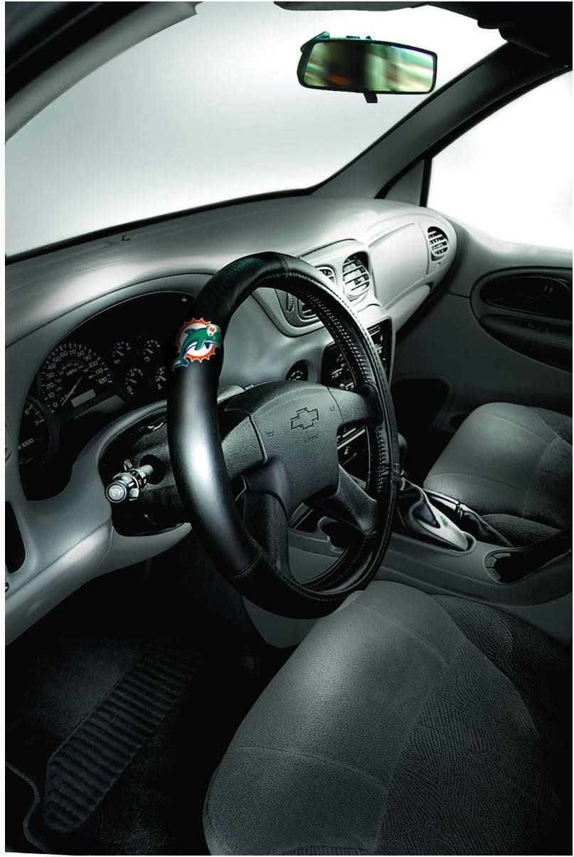 NFL Miami Dolphins Steering Wheel Cover