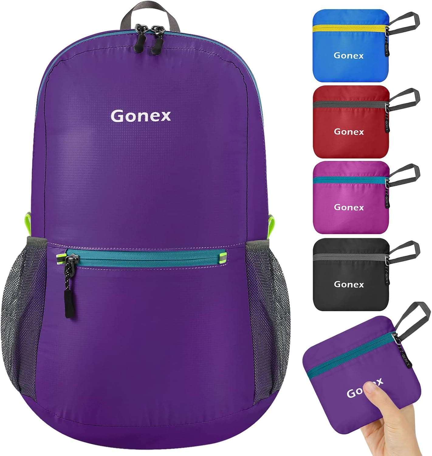 Gonex Ultralight Handy Travel Backpack Packable Daypack 20L