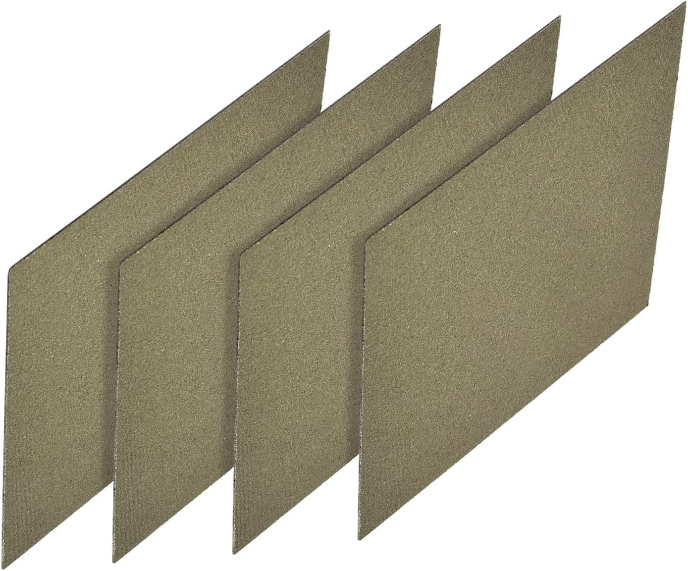 MECCANIXITY Microwave Oven Waveguide Cover Mica Repairing Plate Oven Sheet Board for Kitchen 150x150x0.3mm, Pack of 4