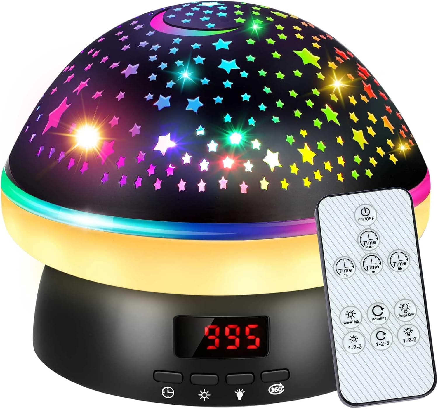 VAV Toys for 3-8 Year Old Boys, Star Projector Night Light for Kids with Remote Control Timer, Christmas Birthday Xmas Gifts for 3-10 Year Old Boys Girls, Aesthetic Room Decor Ideal Toddler Boy Toys