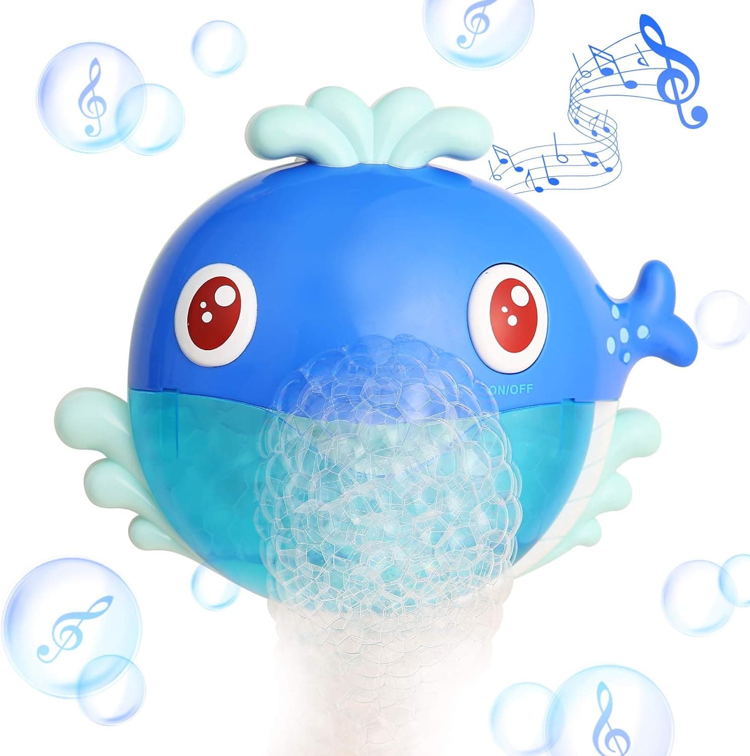LARAH Whale Bath Toy for Bubble Bath for The Bathtub,1000+ Bubbles Per Minute,Plays 12 Children’s Songs – Baby Kids Toys Makes Great Gifts for Toddlers Ages 1 2 3 4 5 6 Years Girl Boy