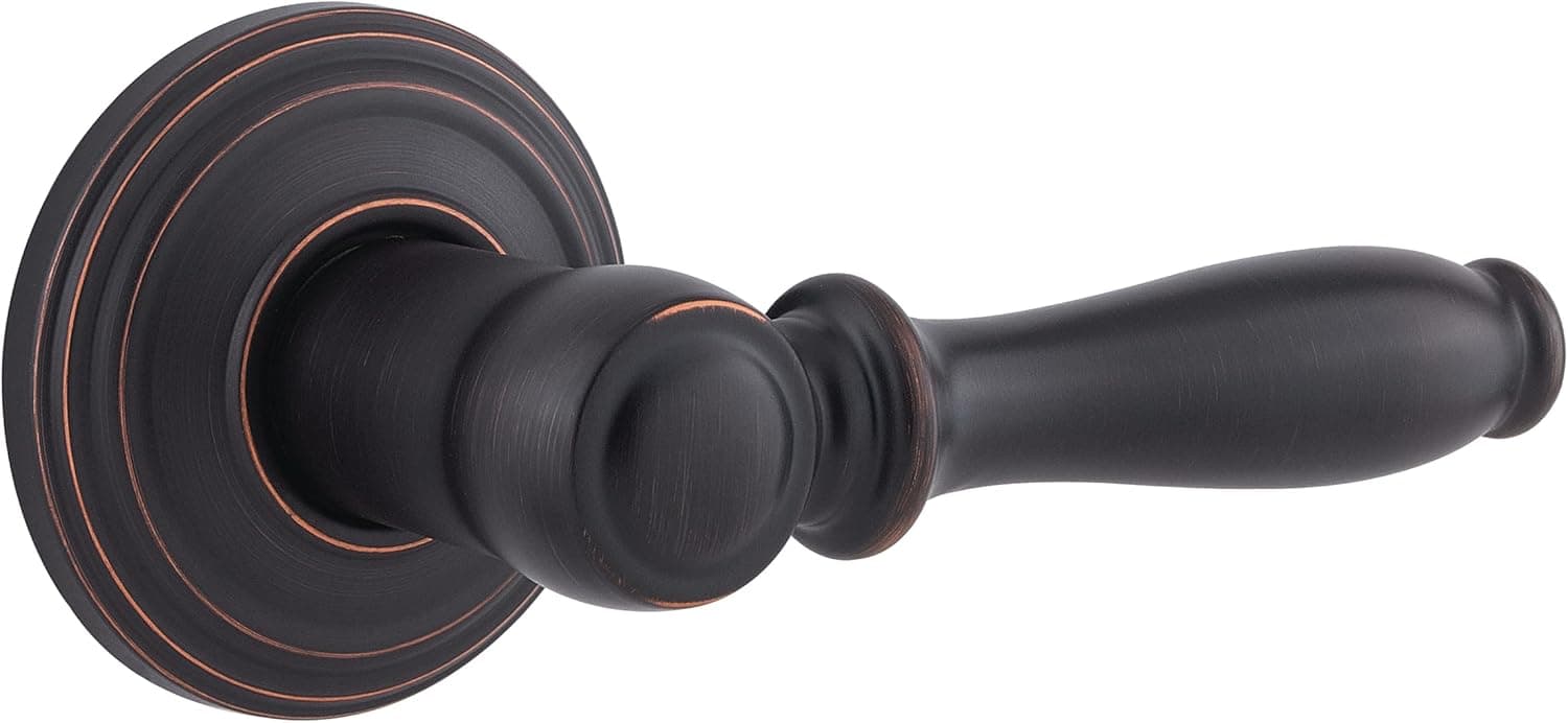 Kwikset Ashfield Hall/Closet Lever with Microban Antimicrobial Protection in Venetian Bronze