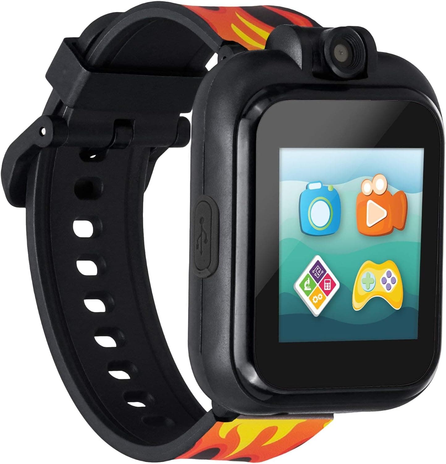Smartwatch for Kids with Swivel Selfie Camera, STEM Learning, 20+ Games, Audio Bedtime Stories, Store Music for Kids Toddlers Boys Girls - Playzoom 2