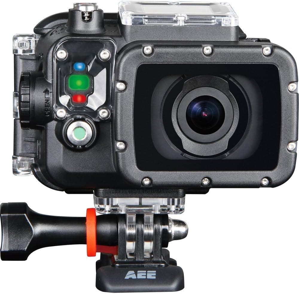 AEE Technology Action Cam S60 1080P/60 16MP Slim Body Wi-Fi Waterproof Wireless Action Camera with 2.0-Inch LCD (Black)