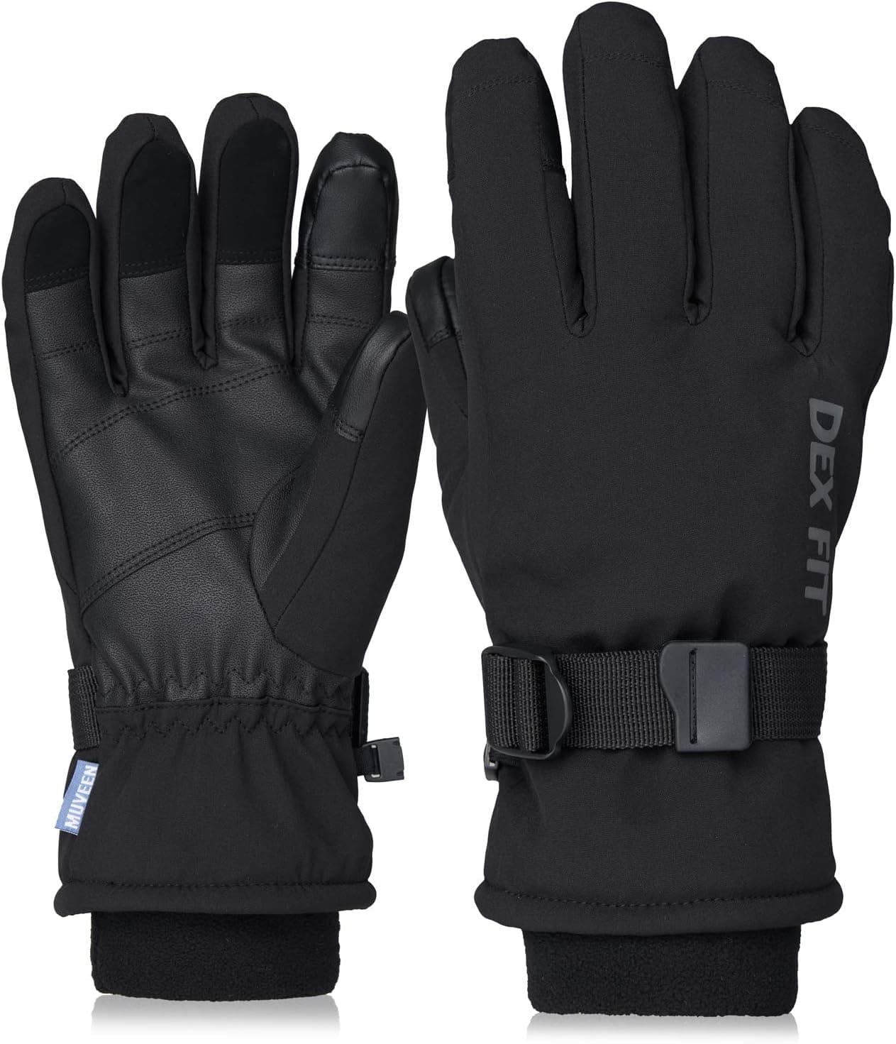 DEX FIT Coldproof Warm Winter Gloves WG201, Waterproof, Double Thermal Finger Protection for Cold Weather Outdoor Work