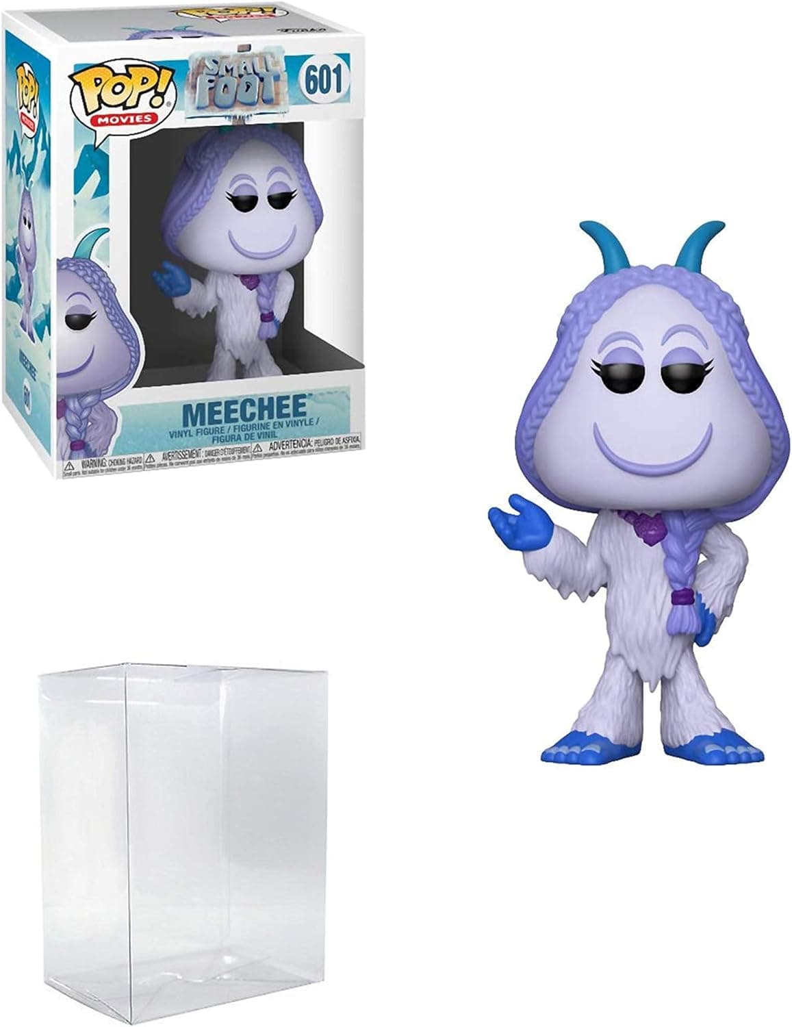 Funko Pop! Movies: Smallfoot - Meechee Vinyl Figure (Bundled Pop Box Protector Case)