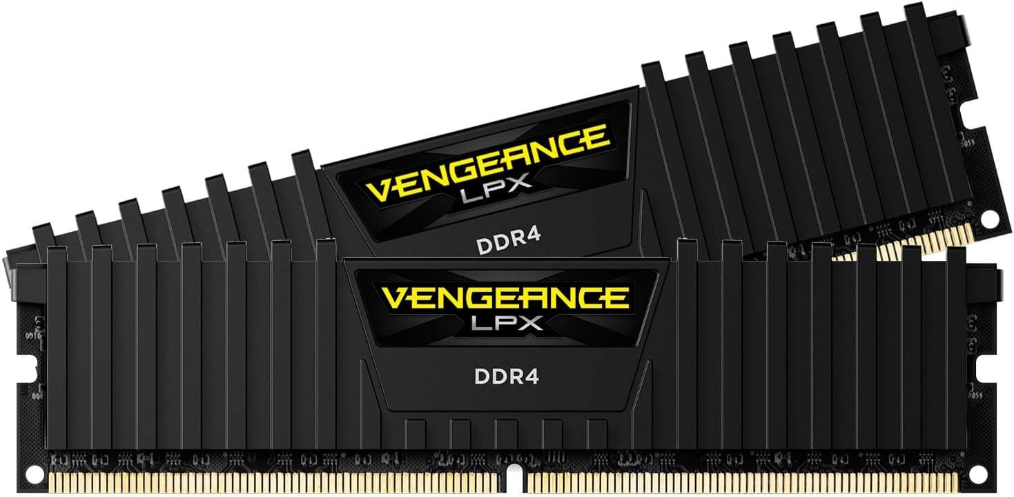 Corsair CMK32GX4M2F4000C19 Vengeance LPX 32GB (2x16GB) DDR4 4000 C19 1.35V Desktop Memory for Intel X299 Black