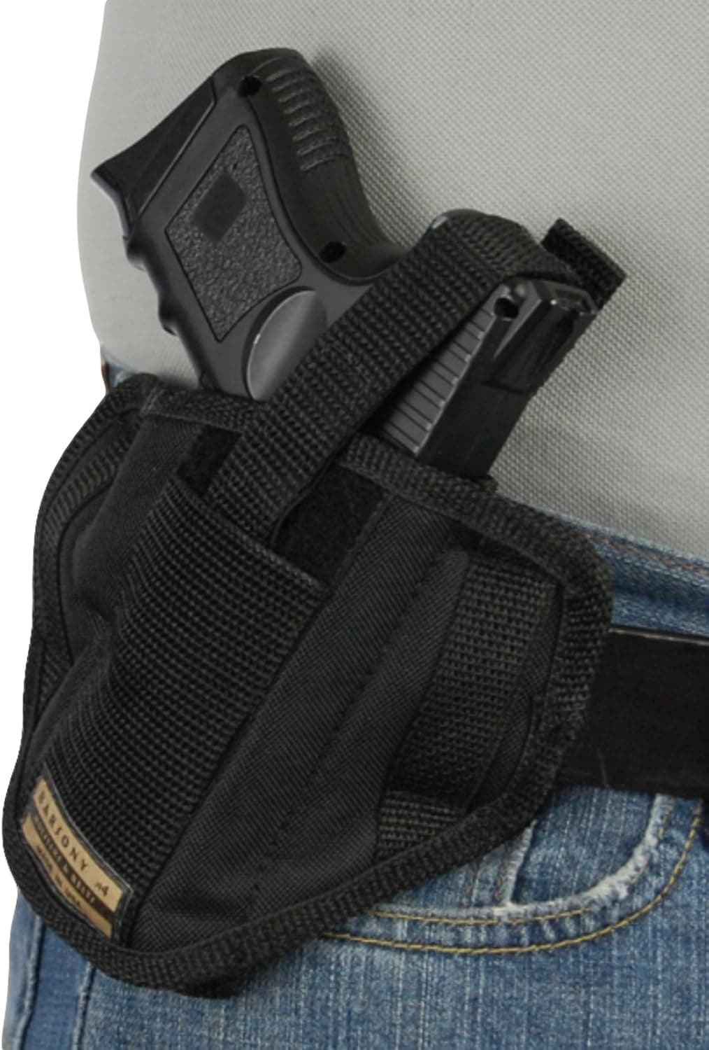 Barsony New 6 Position Ambidextrous Concealment Pancake Holster for Compact 9mm 40 45
