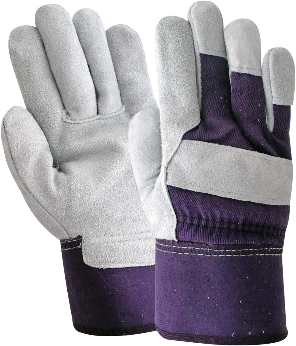 Red Steer 33150-S Womens Suede Cowhide Leather Palm Glove, Small