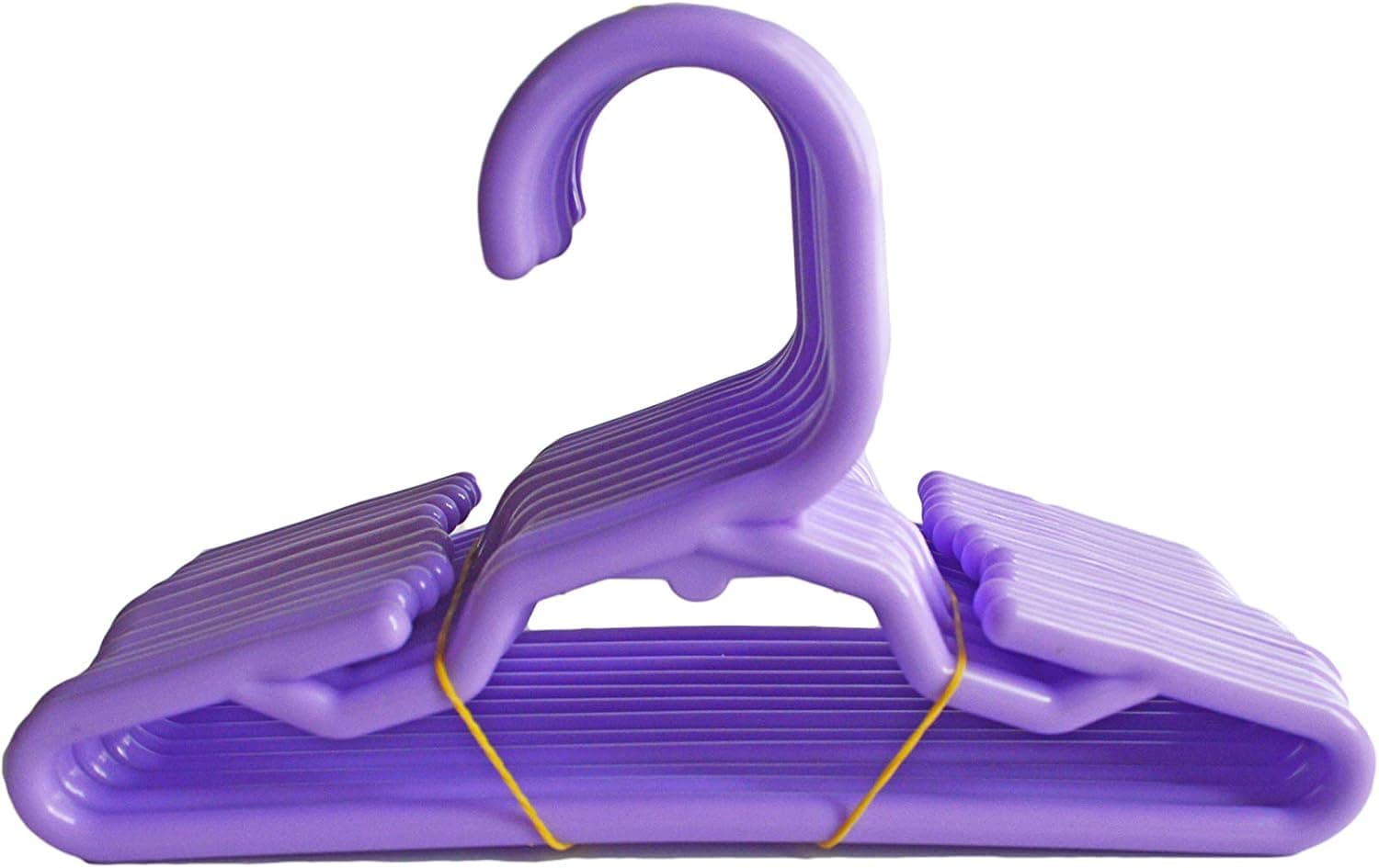 Brittany's 12 Purple 5.5 Inch Purple Hangers for 14 Inch Dolls and 18 Inch Dolls- Doll Clothes Hangers