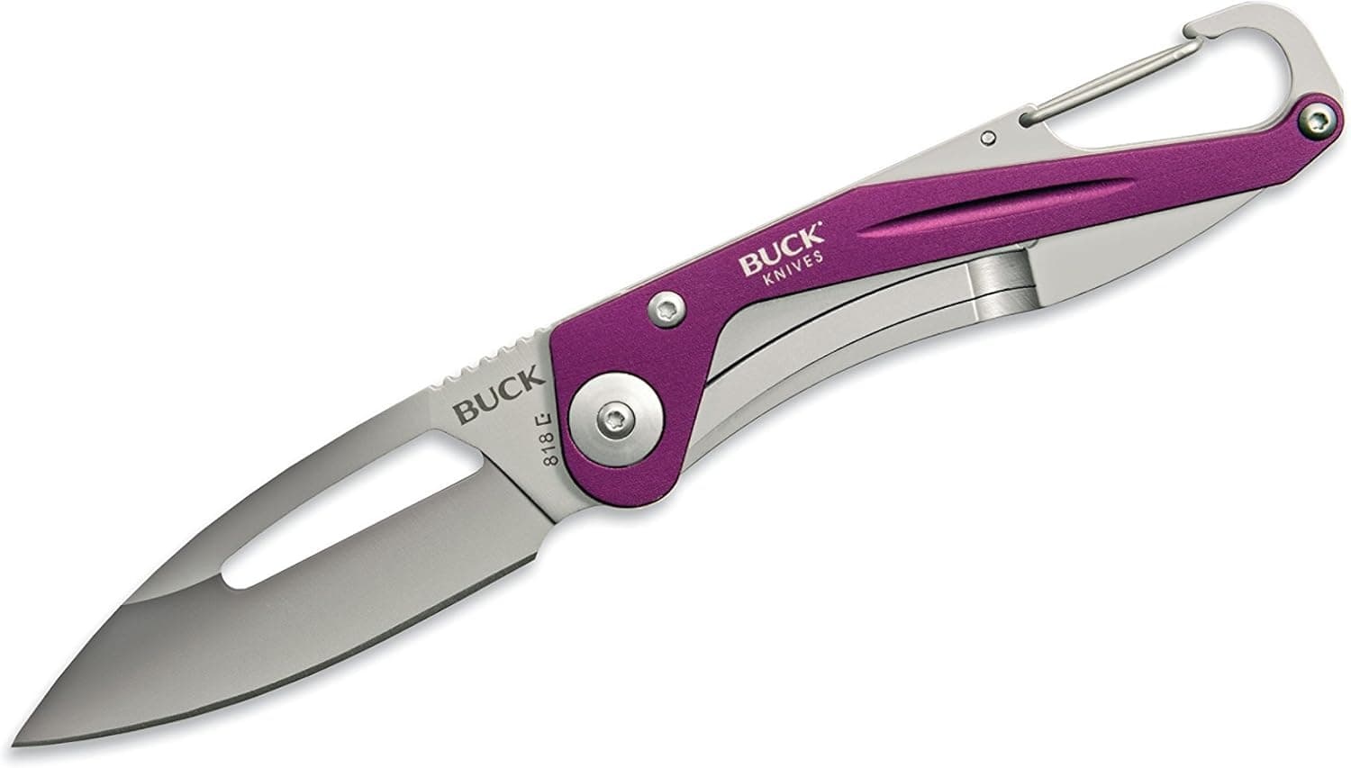 Buck Knives 0818 Apex Folding Knife, Carabiner Bottle Opener