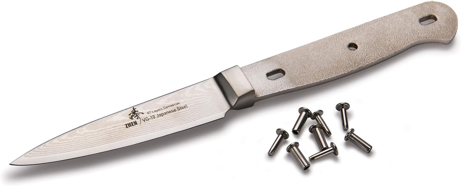 ZHEN Woodworking Project Kit Paring Knife, Blade Blank, 3-5/16" L x 5/64" T