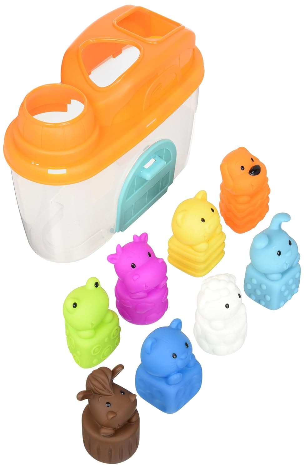 Infantino Animals and Shapes Sorting Barn Bin