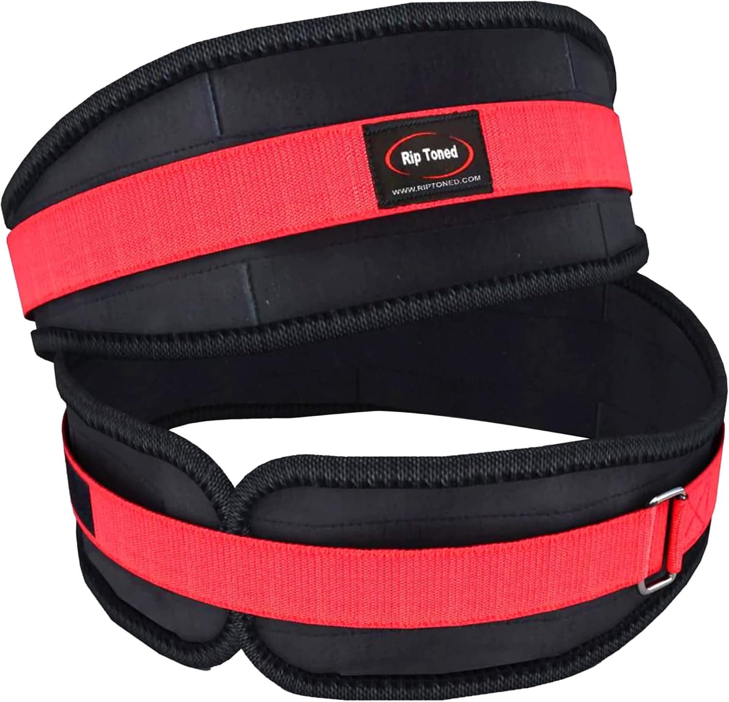 Lifting Belt By Rip Toned - 4.5 Inch Weightlifting Back Support & Bonus Beanie - For Powerlifting, Crossfit, Bodybuilding, Strength & Weight Training, MMA (Small)