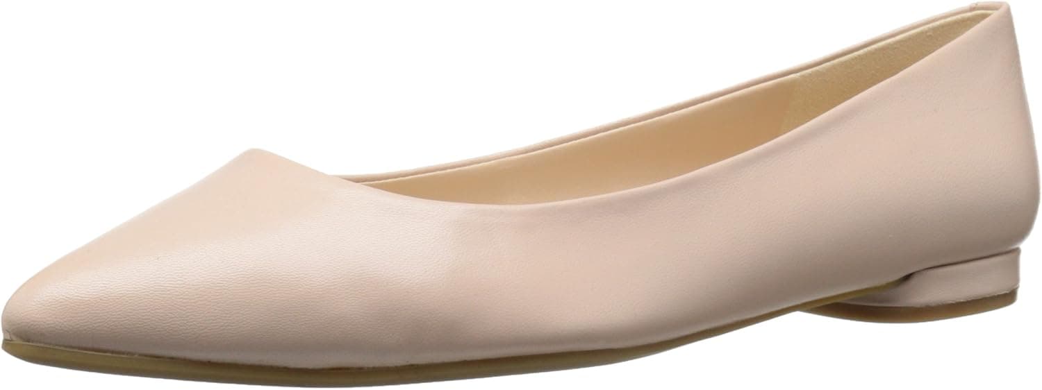 Nine West Women's Onlee Leather Ballet Flat