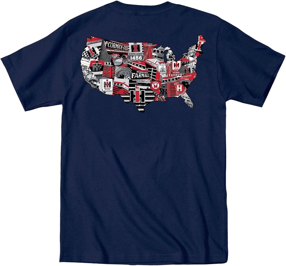 Country Casuals International Harvester - IH USA Collage - Men's Short Sleeve Graphic T-Shirt