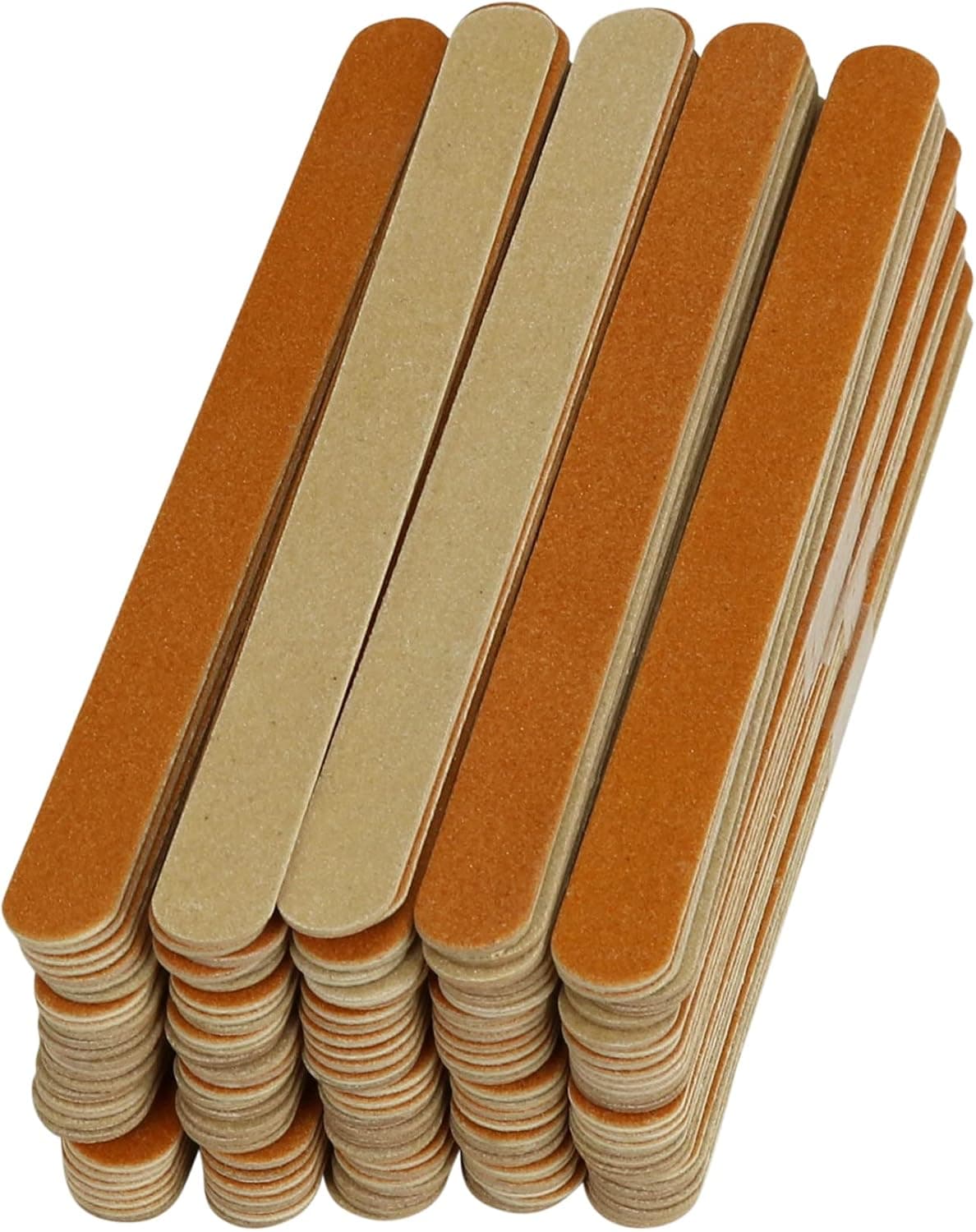 Iconikal 2-Sided Manicure Pedicure Tool Emery Board, 4.5-Inch, 140-Pack