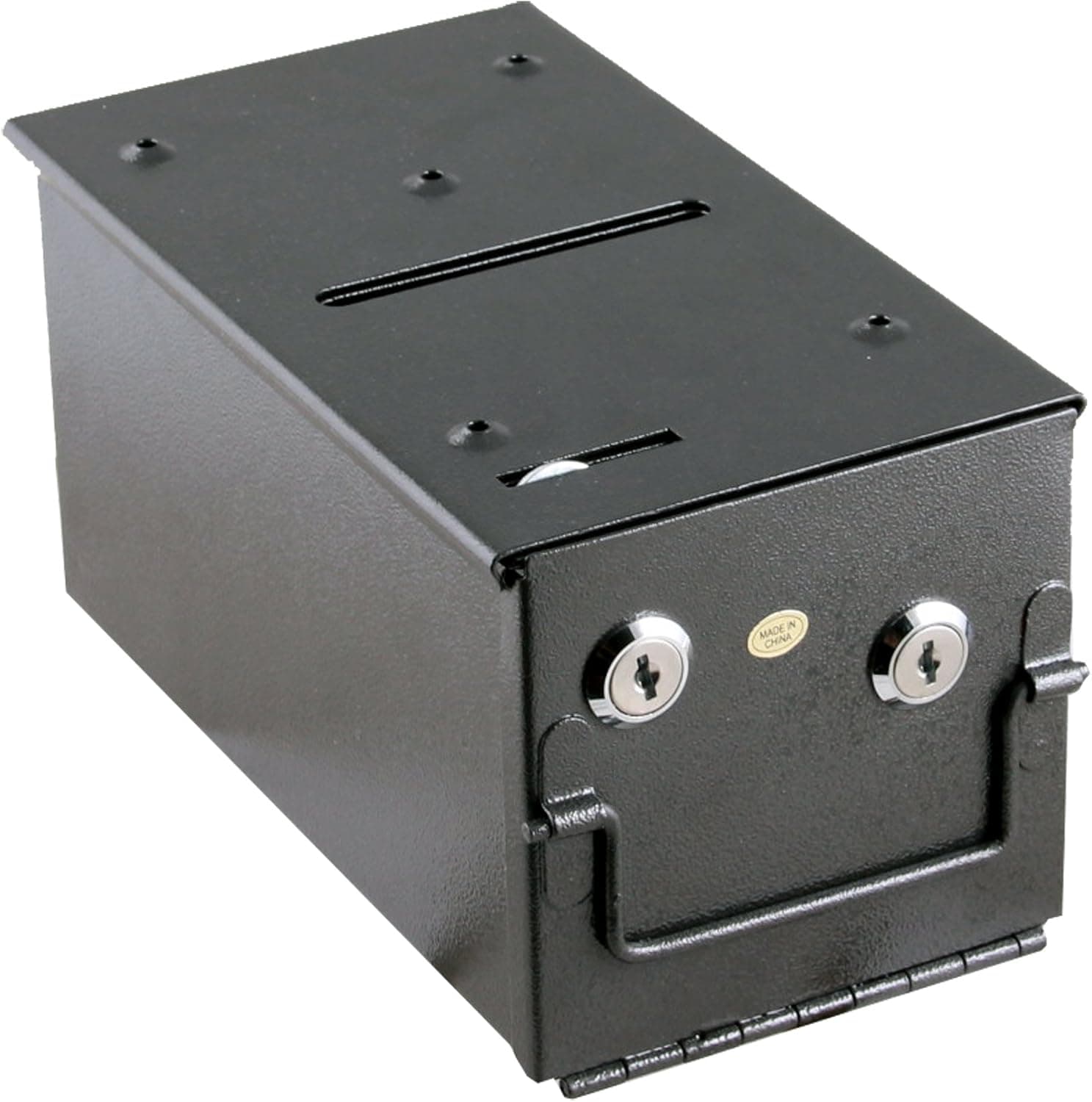 IDS Steel Rake Toke Drop Box with Bill Slot for Poker Table