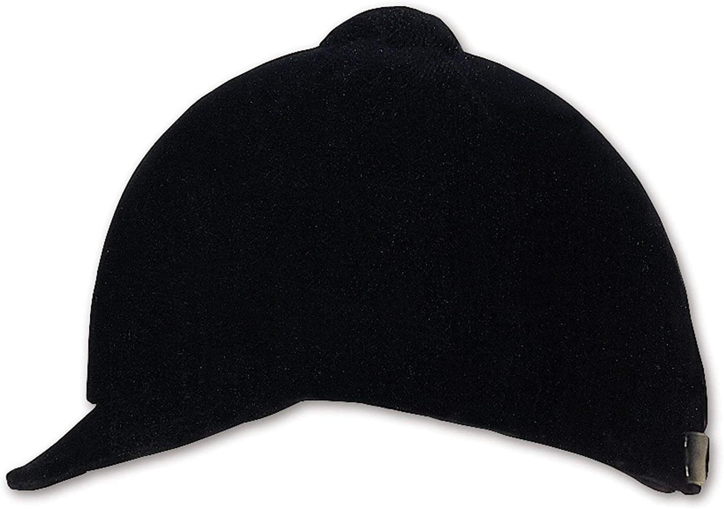 Dura-Tech Black Velvet Horse Riding Hunt Cap | Classic English Equestrian Style | Non-ASTM | Hunter Under Class Elegance| Use in Breed Show Rings | Various Sizes