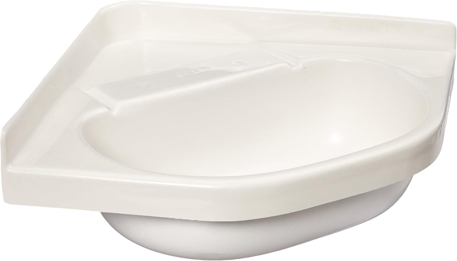 Ameri-Kart M202AWS White Corner Sink