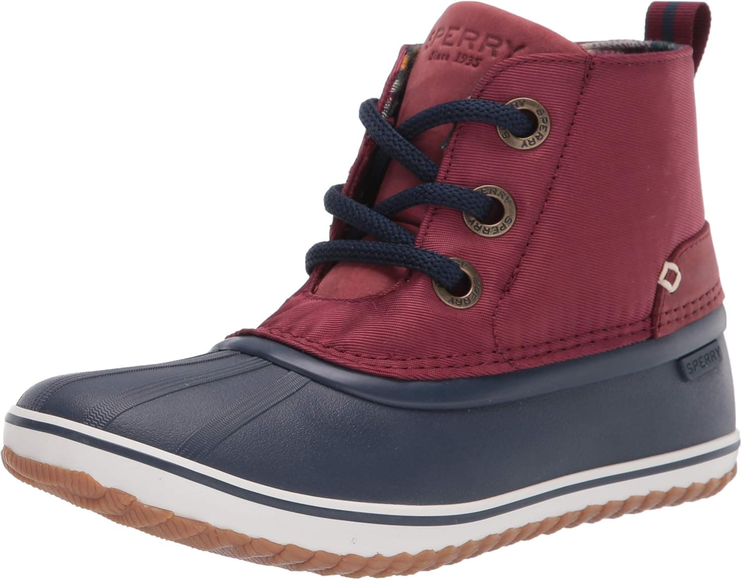 Sperry Men's Schooner 3-Eye Twill Nylon Rain Boot