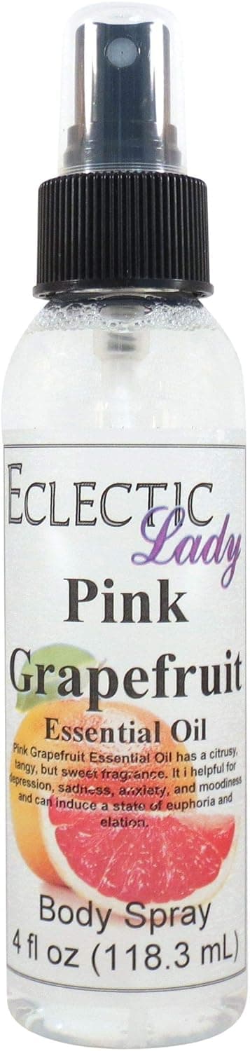 Pink Grapefruit Essential Oil Body Spray, 4 ounces
