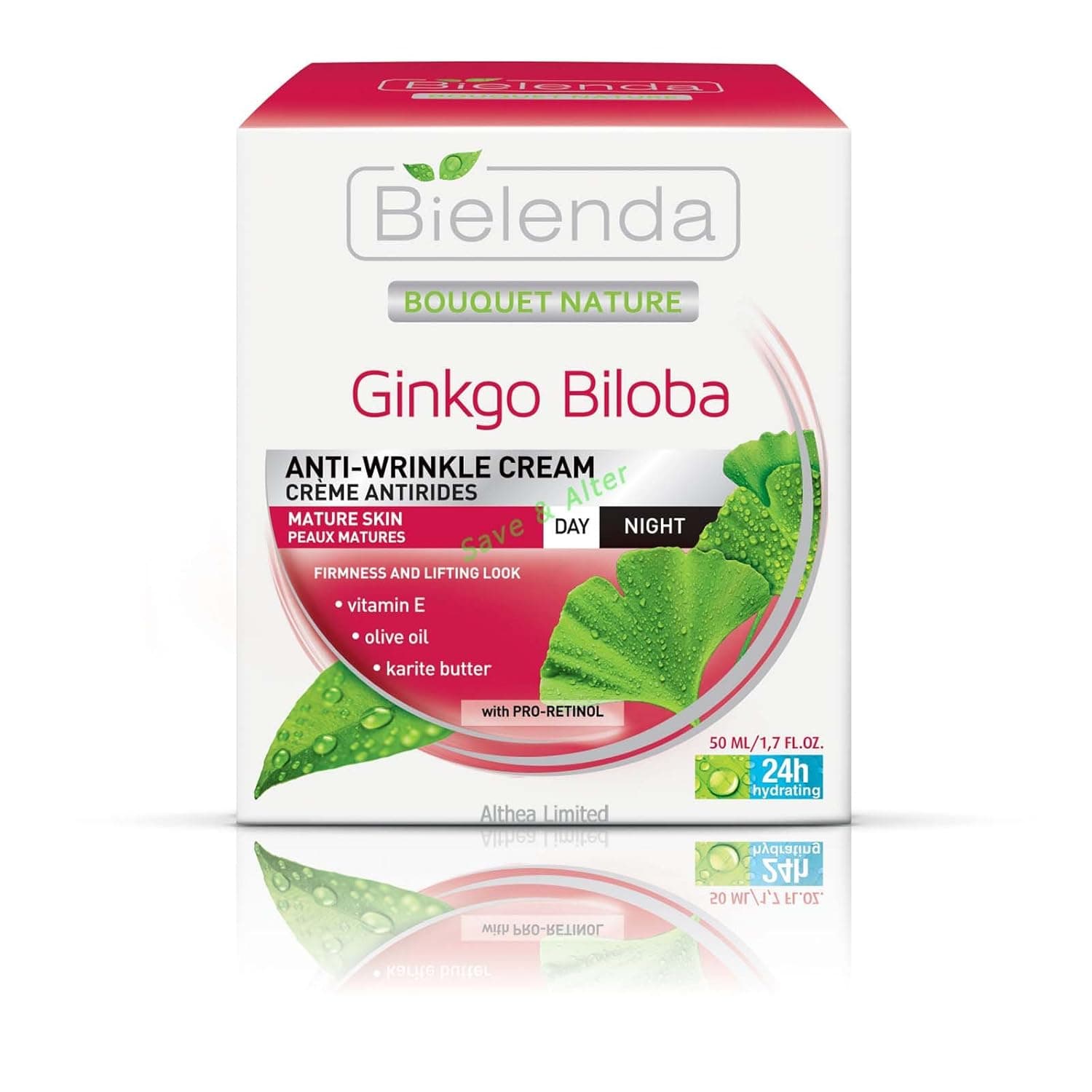 Bielenda Ginkgo Biloba Anti-wrinkle Day/night Cream W/pro-retinol
