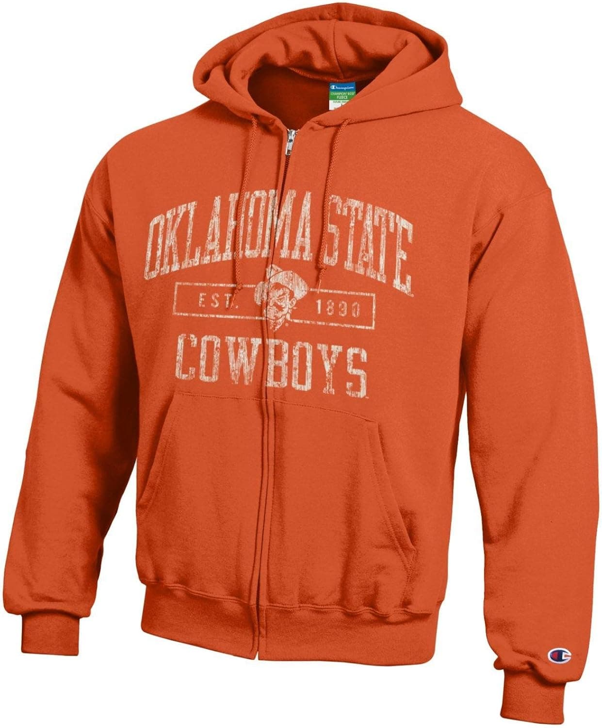 Champion Adult Men NCAA Coverage Full Zip Hoodie
