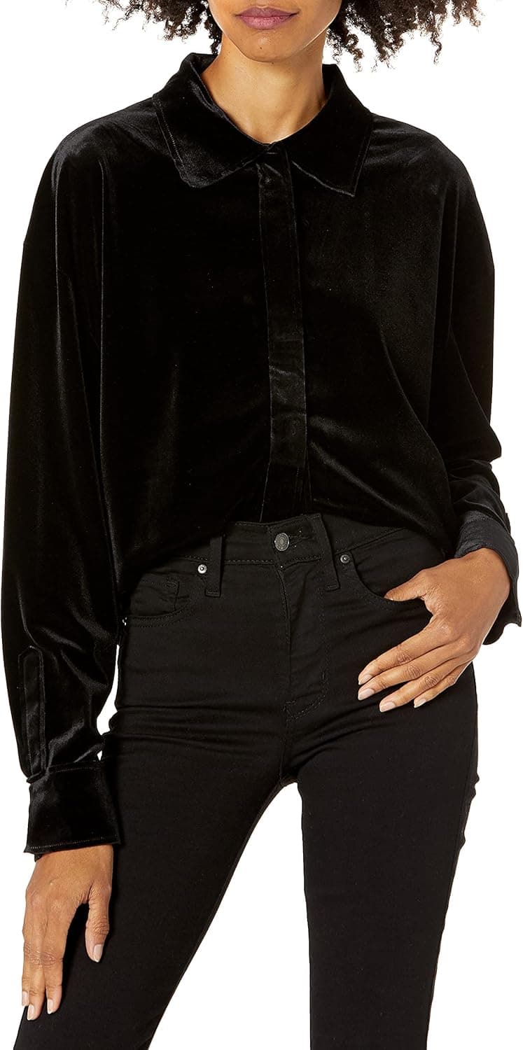 Norma Kamali Women's Oversized Boyfriend Nk Shirt