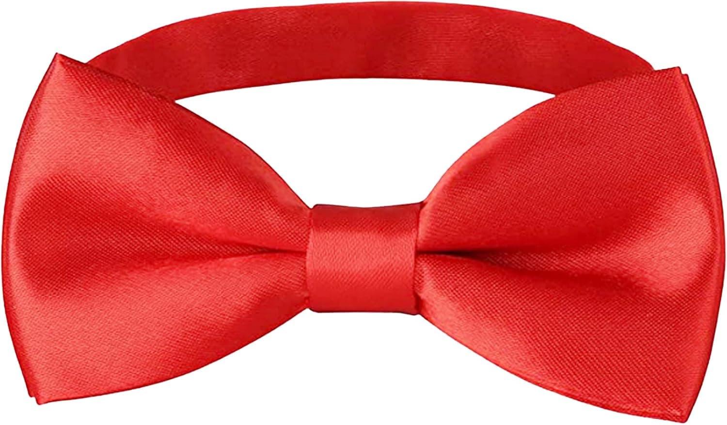 BOWKITE Adjustable Boys Kids Bow Tie Solid Pre Tied for Wedding Party Dress up