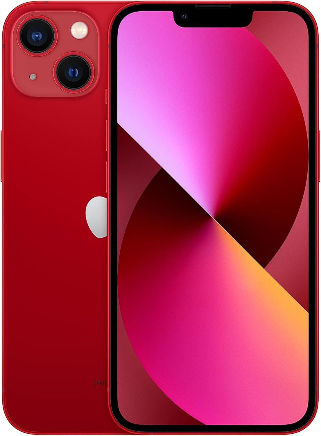 iPhone 13, 128GB, Product Red - Unlocked (Renewed Premium)