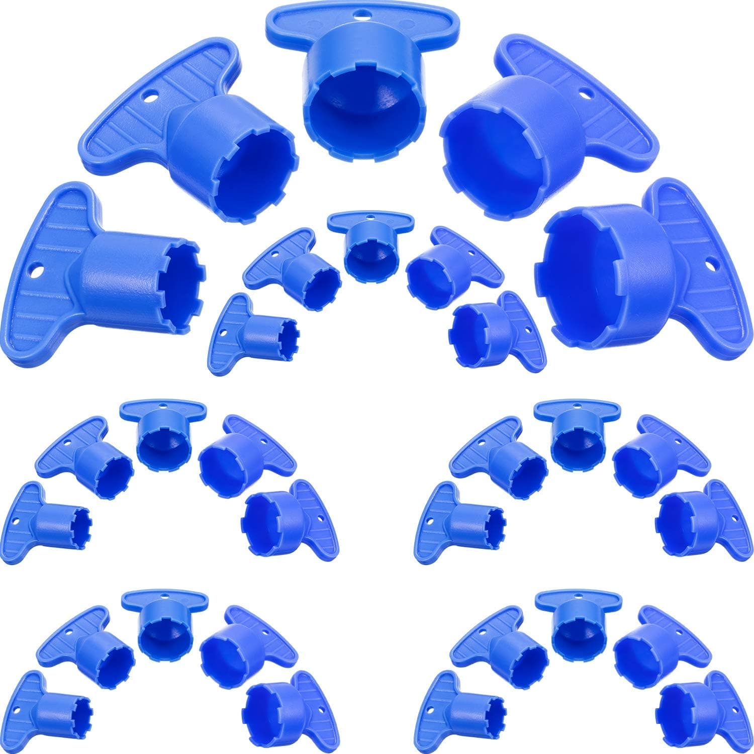 30 Pieces Cache Faucet Aerator Key Removal Wrench Tool for M 16.5 18.5 21.5 22.5 24 Cache Aerators