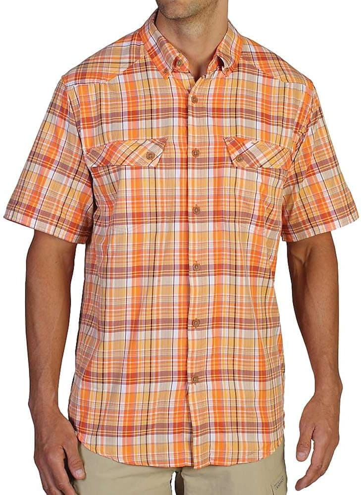 ExOfficio Men's Minimo Plaid Short Sleeve Shirt
