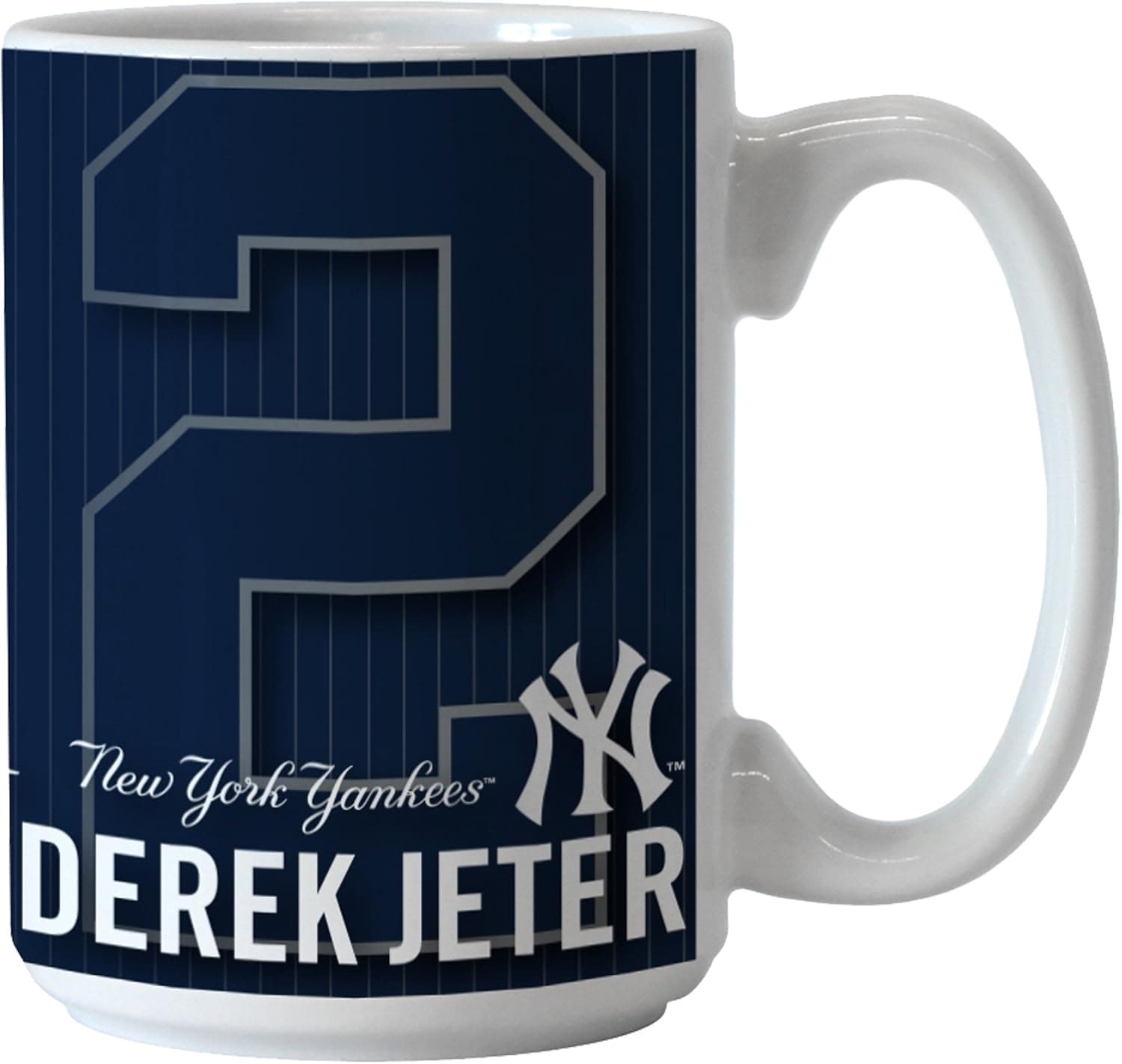 Boelter Brands MLB New York Yankees 15-Ounce Sublimated Coffee Mug
