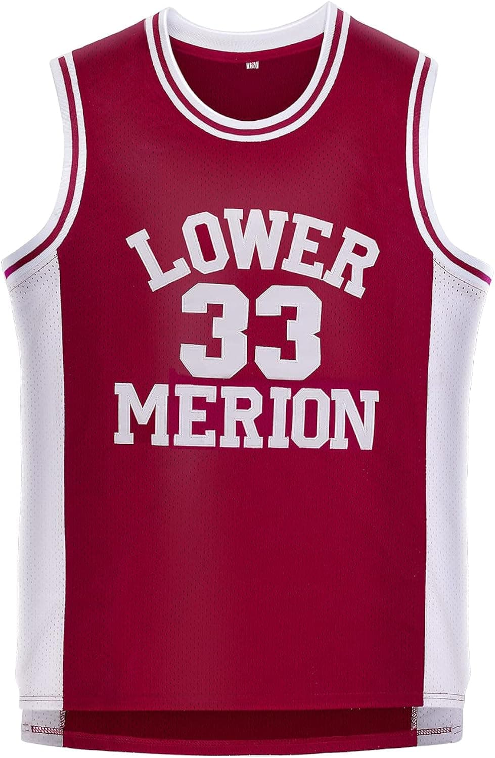 Aukimi Mens 33 Bryant Basketball Jersey Stitched Retro Jerseys (S, Red)